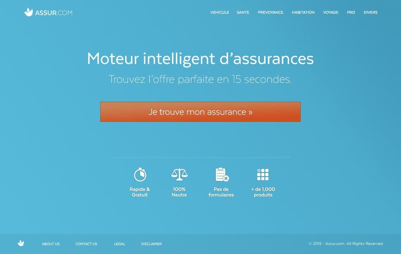 Assur.com, premier moteur de recherche dédié à l’assurance