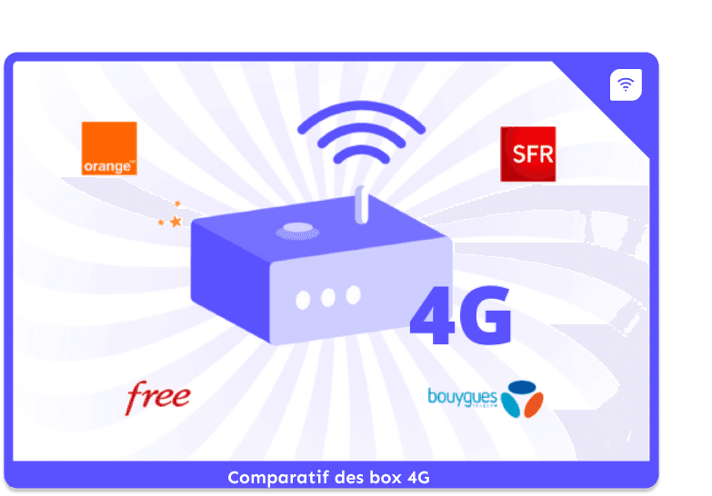 Comparez les offres de Box 4G