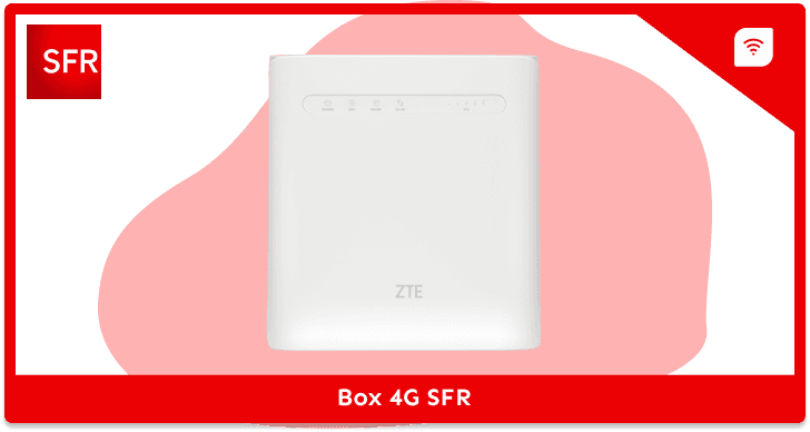 Découvrez les caractéristiques de l'offre box 4G SFR