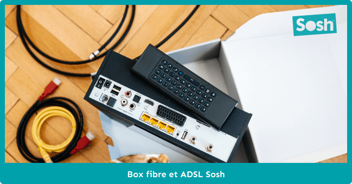Découvrez les offres de box Fibre et Adsl Sosh