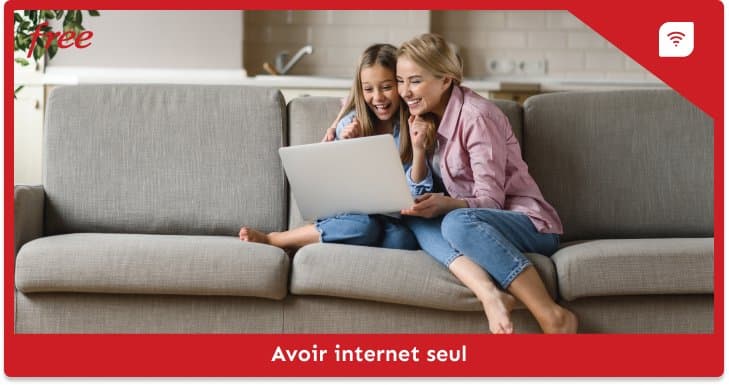 Peut-on avoir Internet seul chez Free ?