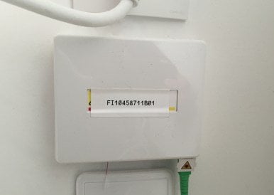 Prise terminal optique