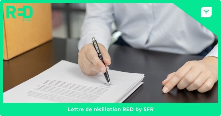 Envoyer une lettre de résiliation à RED by SFR