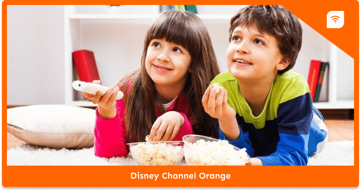 Disney Channel et Disney+ avec son offre TV Orange