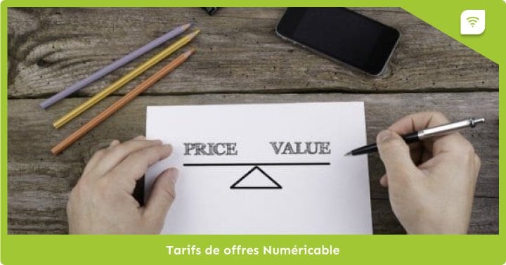 Les tarifs des offres Numericable en Janvier 2024