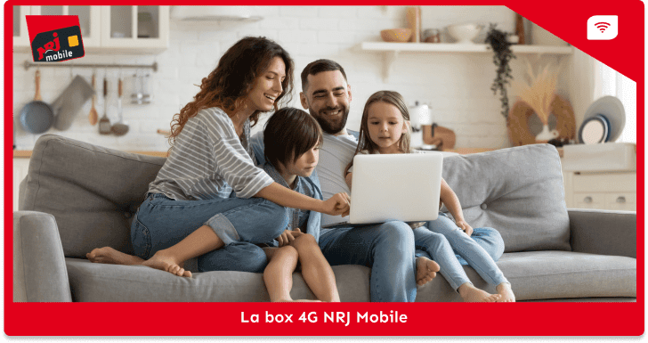La box 4G NRJ mobile