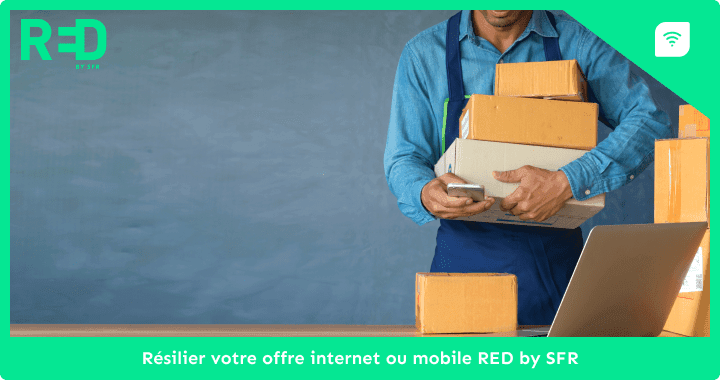 Résilier votre offre internet ou mobile RED by SFR