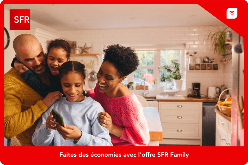 Faites des économies avec l’offre SFR Family