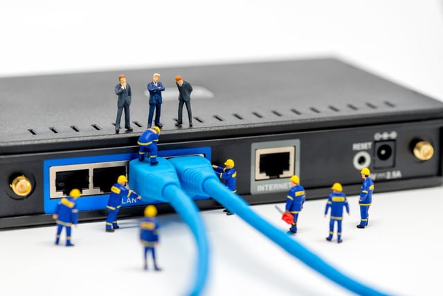 installation connexion filaire