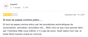 avis sosh truspilot