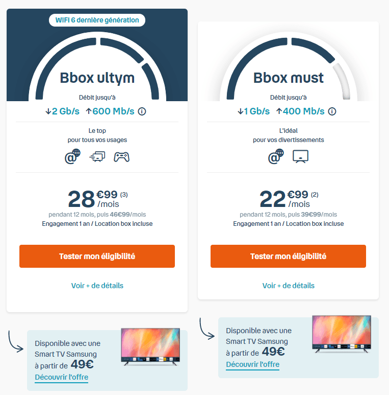 Nouvelles offres Must et Ultym de Bouygues Telecom