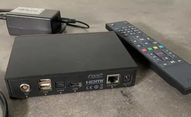 Freebox Mini 4k Arrière