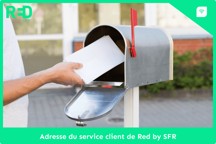 L'adresse postale du service client RED by SFR