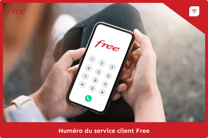 Quel est le numéro du service client Free ?