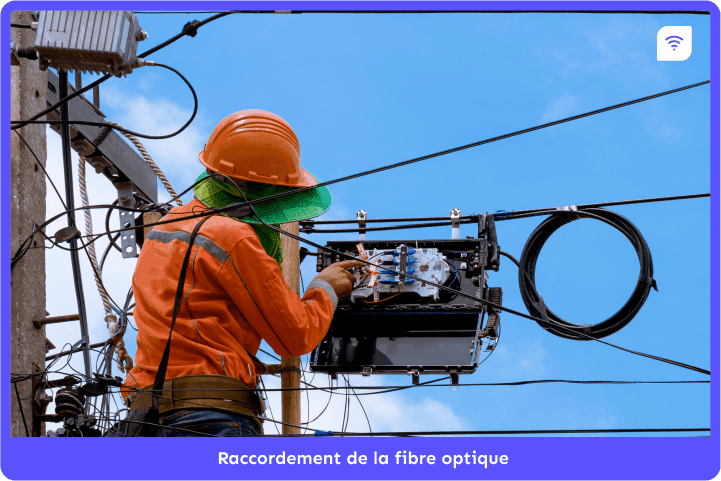 Raccordement fibre optique maison individuelle