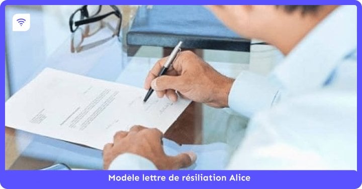 Modèle de lettre de résiliation Alice