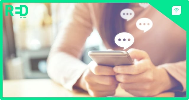 Les SMS à l'étranger RED by SFR