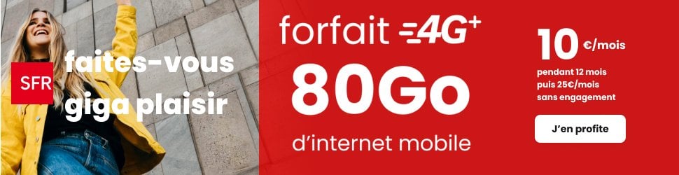 promo forfait mobile sfr