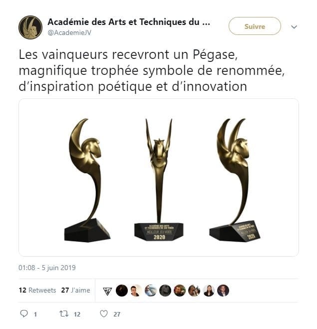 Le trophée Pégase