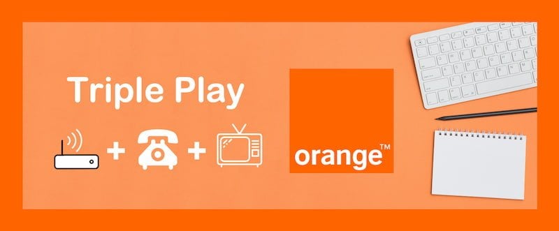 Triple play orange