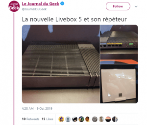 Nouvelle Livebox 5