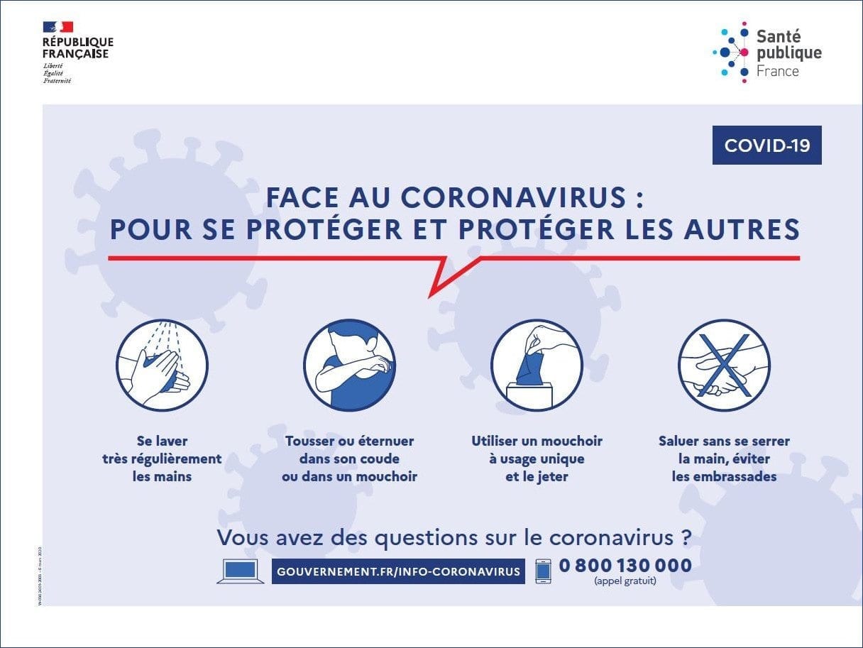 coronavirus instructions