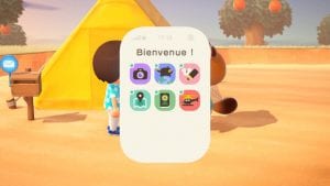 Animal Crossing New Horizons Nookphone nouveauté