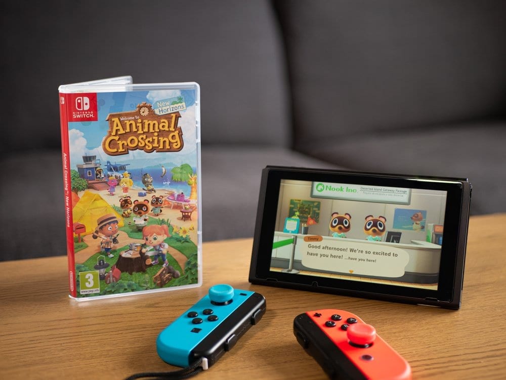 Nintendo Switch et Animal Crossing